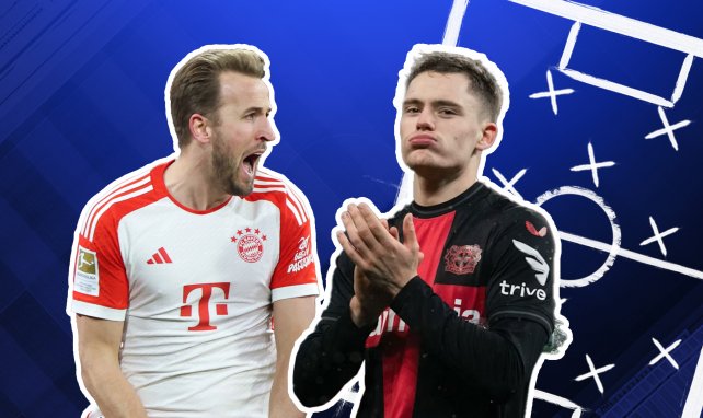 Harry Kane Florian Wirtz FC Bayern München Bayer Leverkusen