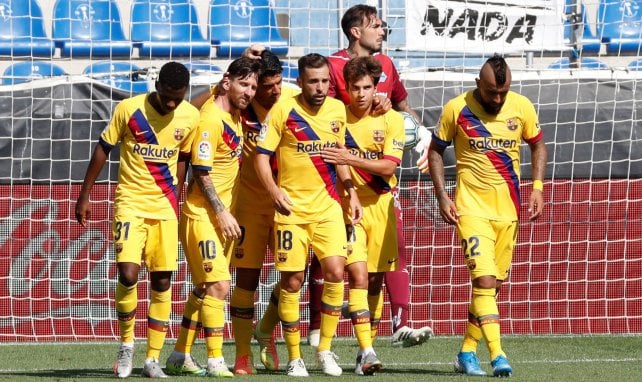 Barcelona bejubelt einen Treffer