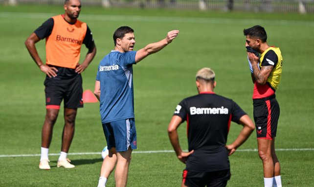 Xabi Alonso als Trainer von Bayer Leverkusen