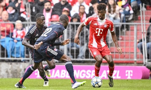 Kingsley Coman will zwei Gegner austanzen