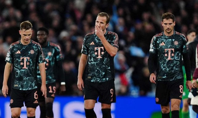 Bayern München nach der 0:1-Niderlage bei Aston Villa in der Champions League