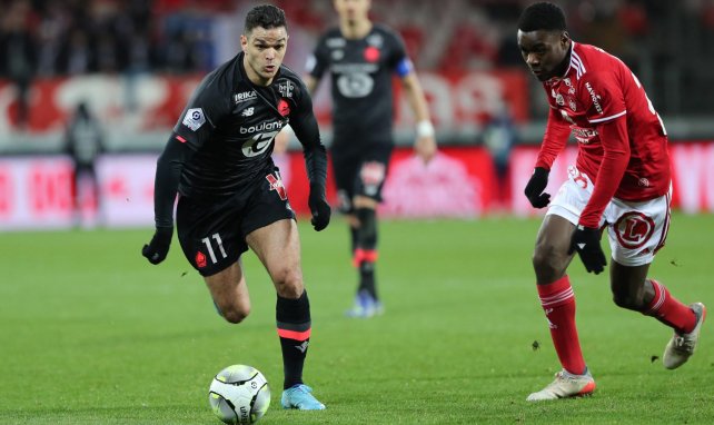 Hatem Ben Arfa im Trikot des OSC Lille