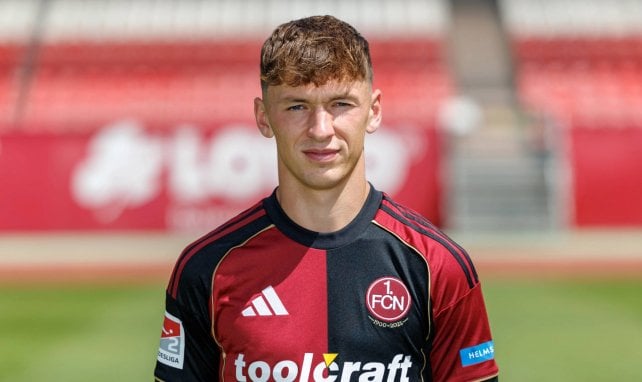 Benjamin Goller im Trikot des FC Nürnberg