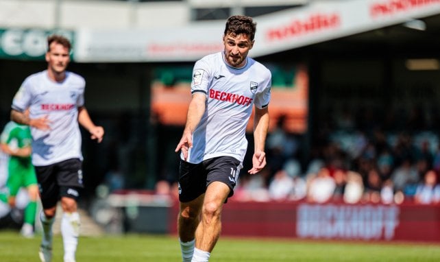 Berkan Taz will den Ball genau dorthin haben