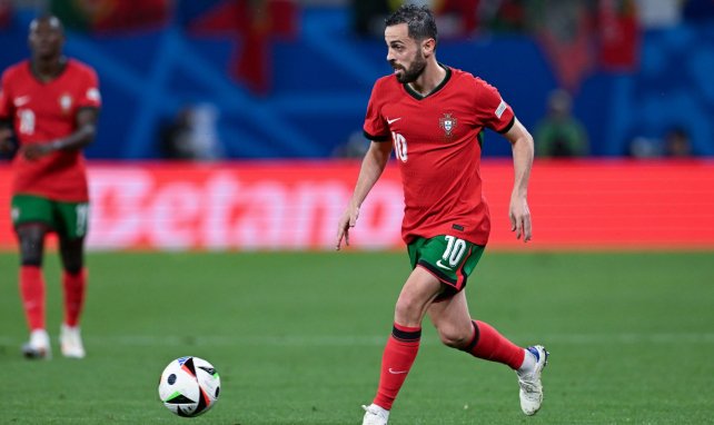 Bernardo Silva im Einsatz für Portugal