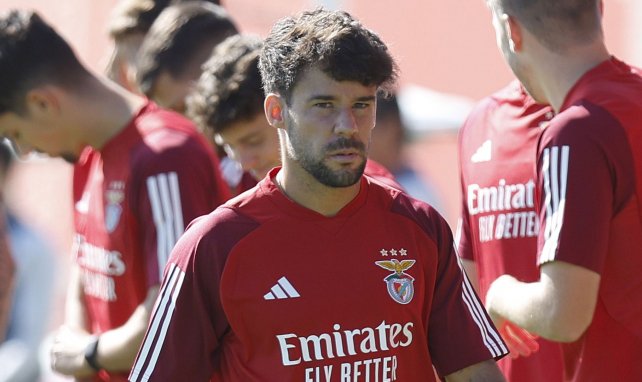 Juan Bernat im Benfica-Training