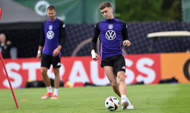 Brajan Gruda im DFB-Training