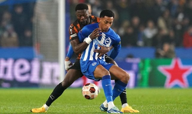 João Pedro im Trikot von Brighton & Hove Albion