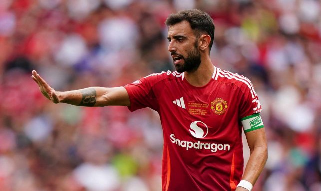 Bruno Fernandes im Trikot von Manchester United