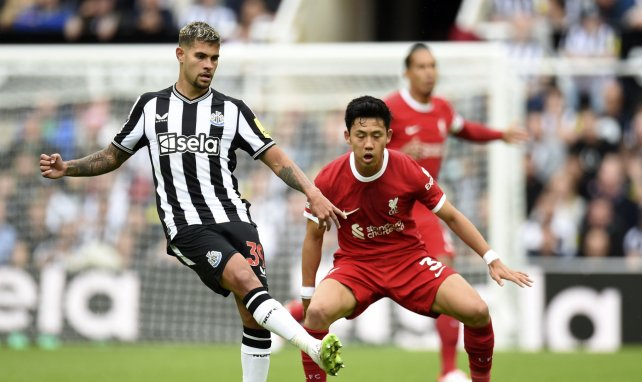 Bruno Guimarães im Trikot von Newcastle United