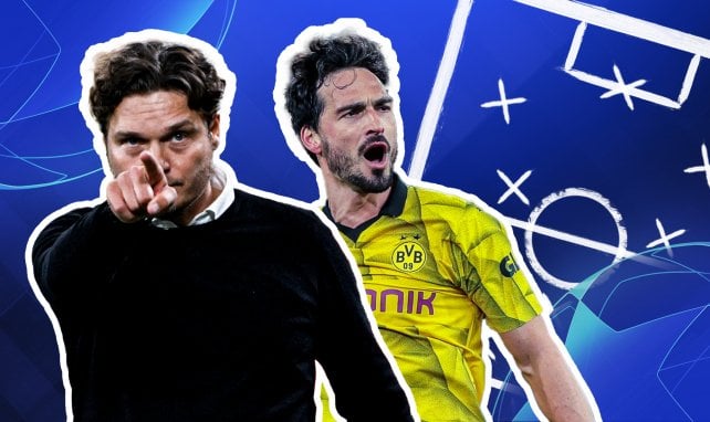 Edin Terzic (l.) und Mats Hummels