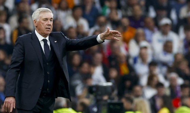 Carlo Ancelotti an der Seitenlinie