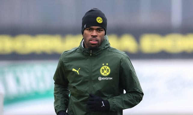 Carney Chukwuemeka im BVB-Training