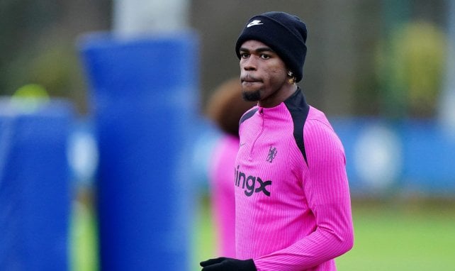 Carney Chukwuemeka beim Chelsea-Training