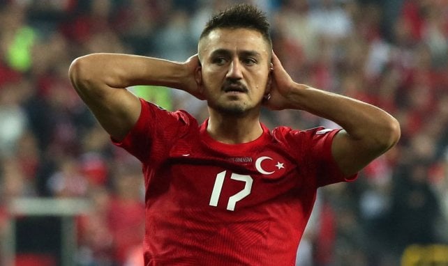 Cengiz Ünder im Einsatz für die türkische Nationalmannschaft