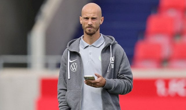 Cerny vor dem Spiel