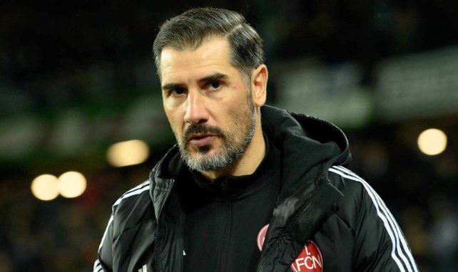 Cristian Fiél als Trainer des 1. FC Nürnberg