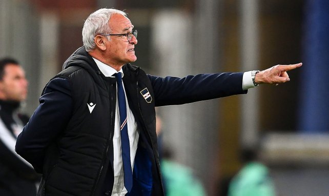 Claudio Ranieri coacht intensiv