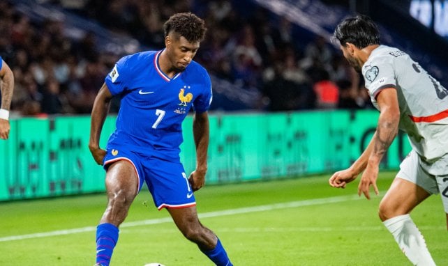Kingsley Coman hat das Fußballspielen nicht verlernt