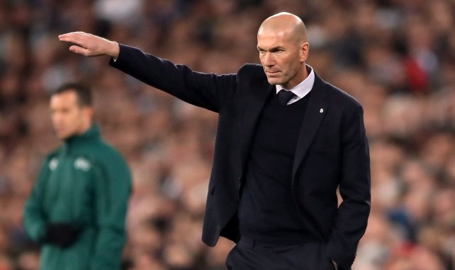 Zinedine Zidane als Trainer von Real Madrid