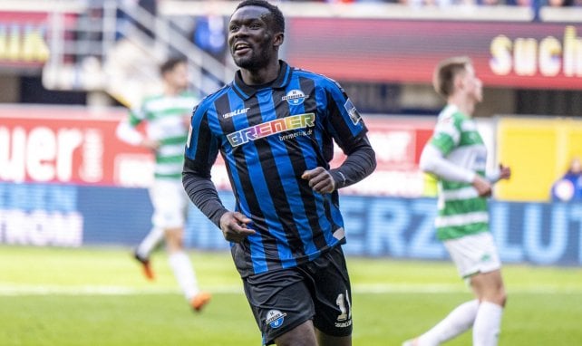 Sirlord Conteh im Trikot des SC Paderborn