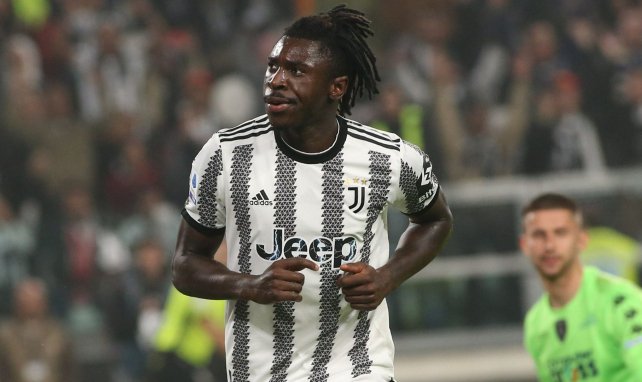 Moise Kean im Einsatz für Juventus Turin