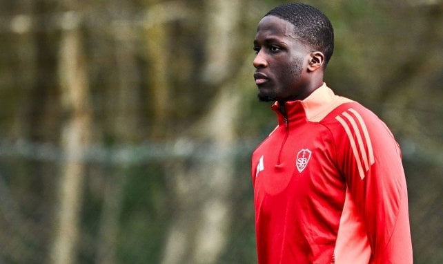 Coulibaly schaut müde