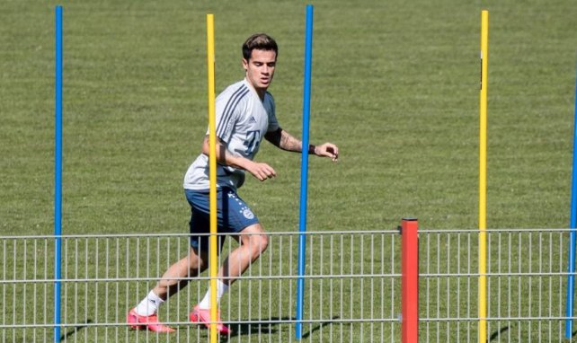 Philippe Coutinho im Bayern-Training