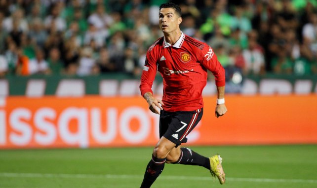 Cristiano Ronaldo im Einsatz für Manchester United