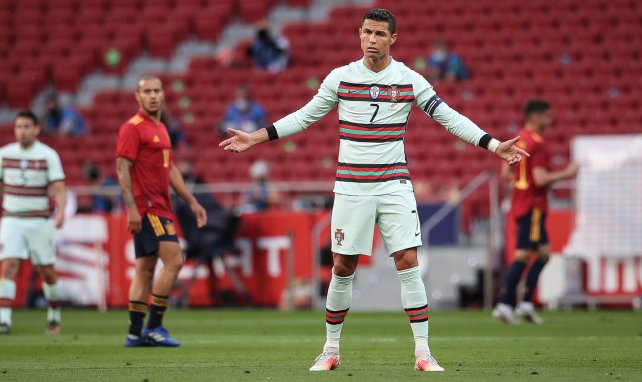 Cristiano Ronaldo im Trikot seiner Nationalmannschaft