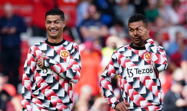 Cristiano Ronaldo und Casemiro gemeinsam bei Manchester United