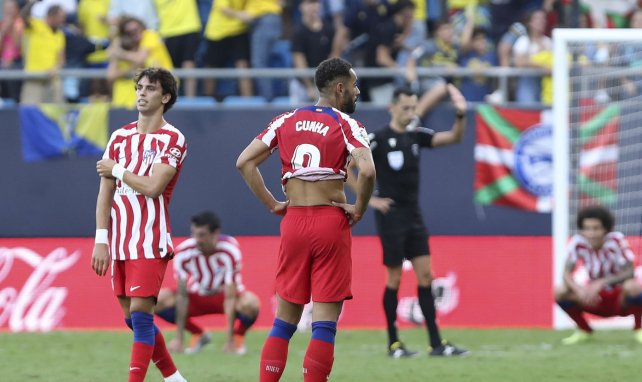 Matheus Cunha im Trikot von Atlético Madrid