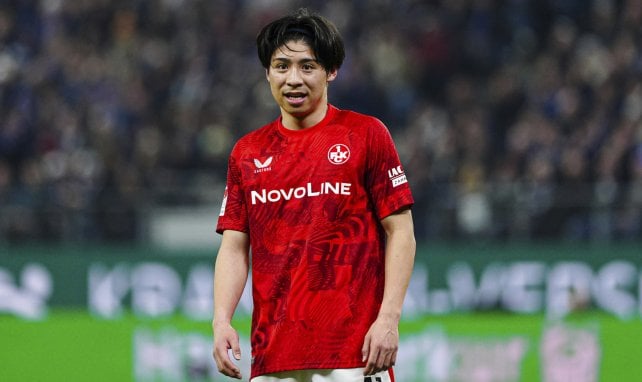 Daisuke Yokota im Trikot des 1. FC Kaiserslautern