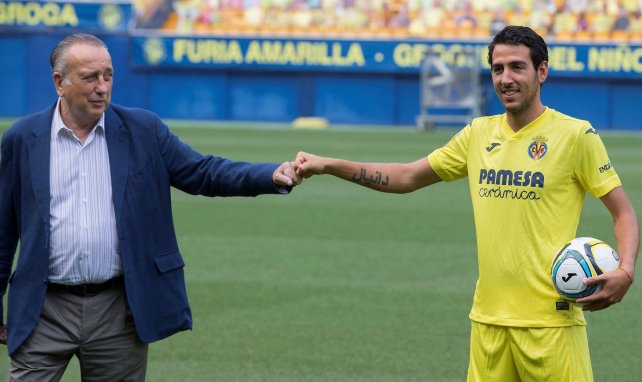 Villarreal-Präsident Fernando Roig mit Neuzugang Dani Parejo