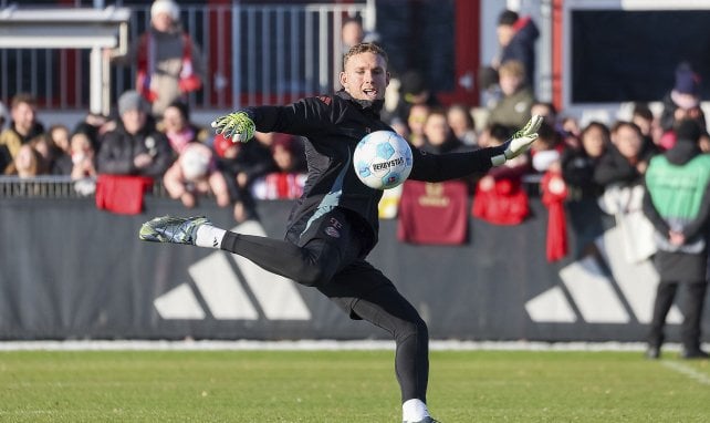 Daniel Peretz im Bayern-Training