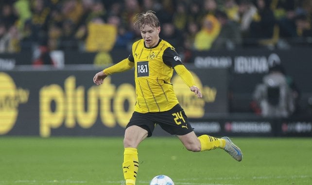 Daniel Svensson für den BVB im Einsatz