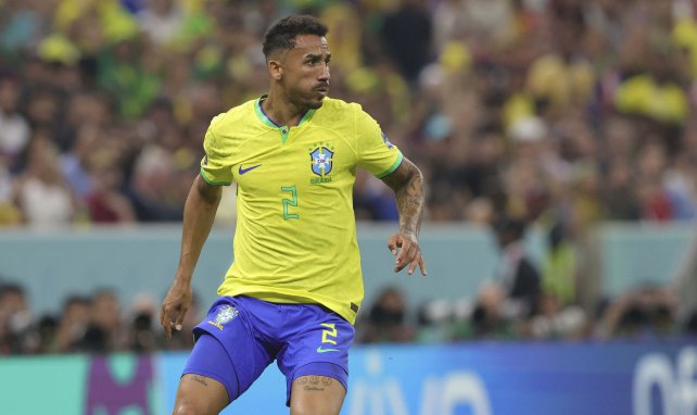 Danilo im Einsatz für Brasilien