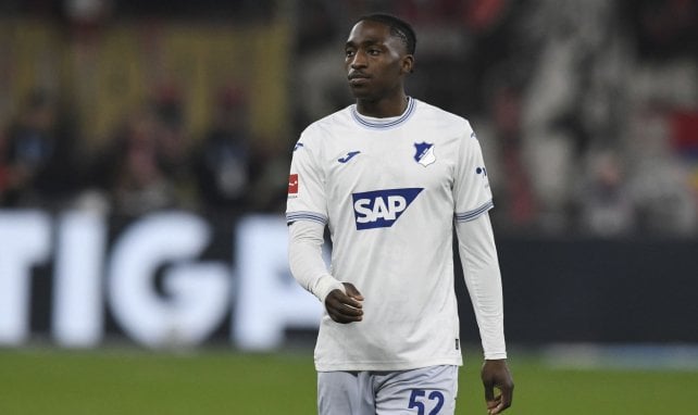 David Mokwa für die TSG im Einsatz