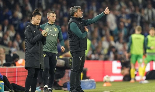 David Wagner an der Seitenlinie