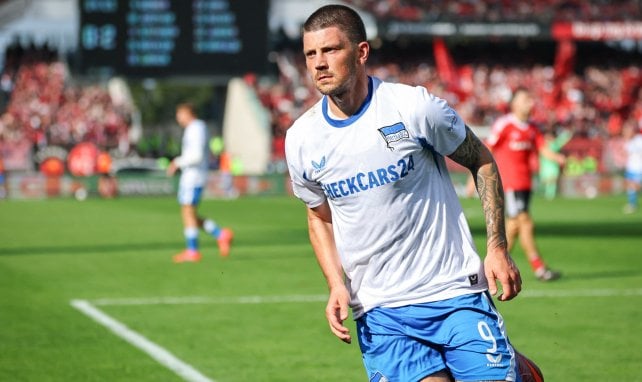 Dawid Kownacki im Hertha-Trikot