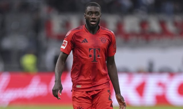 Dayot Upamecano im Bayern-Trikot