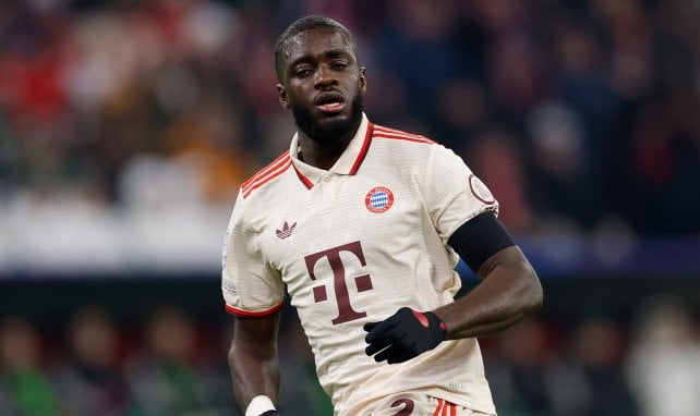 Dayot Upamecano im Einsatz für den FC Bayern München