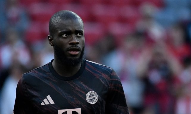Dayot Upamecano im Bayern-Dress