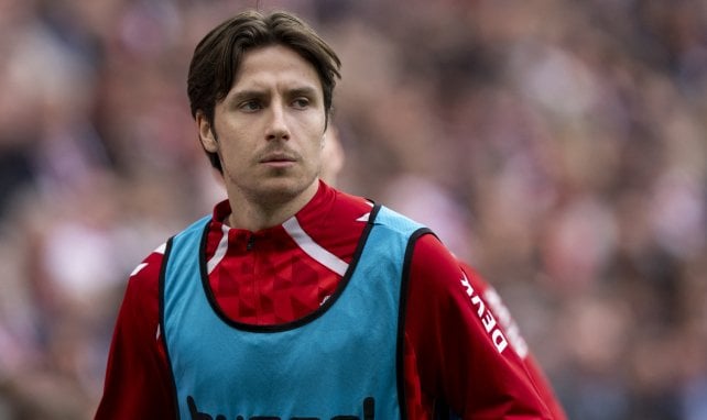 Denis Huseinbasic macht sich warm
