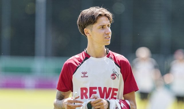 Denis Huseinbasic im Köln-Training