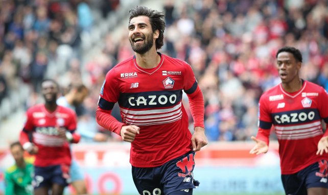 André Gomes im Lille-Trikot