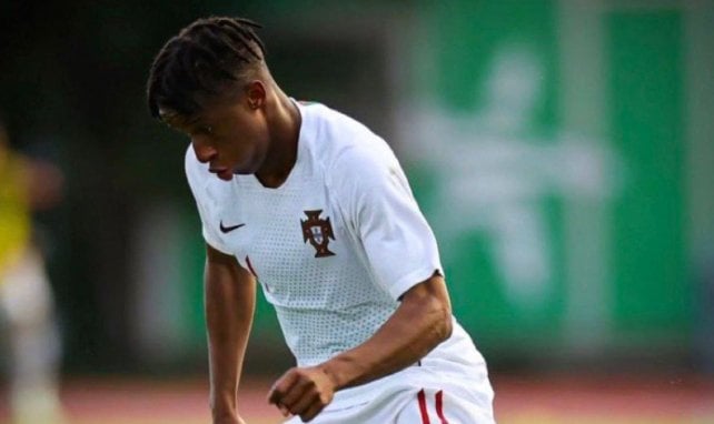 Talent Cardoso Varela im Portugal-Trikot