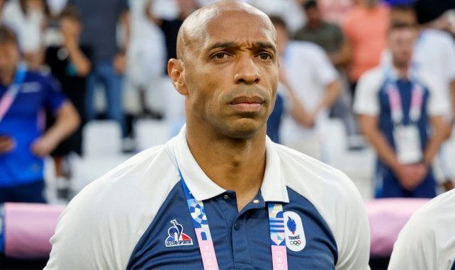 Thierry Henry bei den Olympischen Spielen