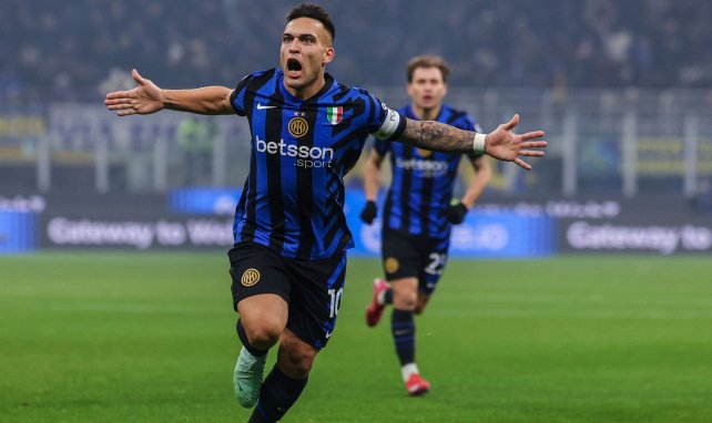 Lautaro Martínez jubelt