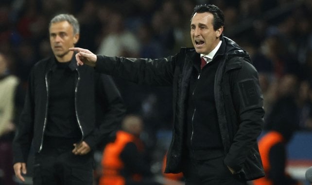 Unai Emery coacht